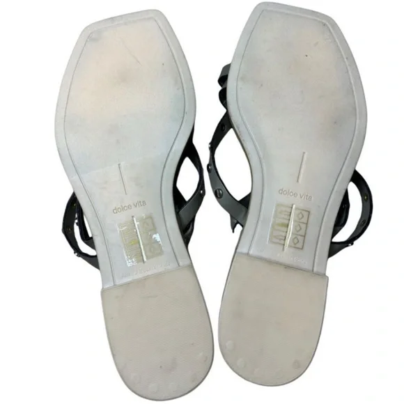 Dolce Vita Gray Studded Women's Sandals size 7.5 - Picture 5 of 7